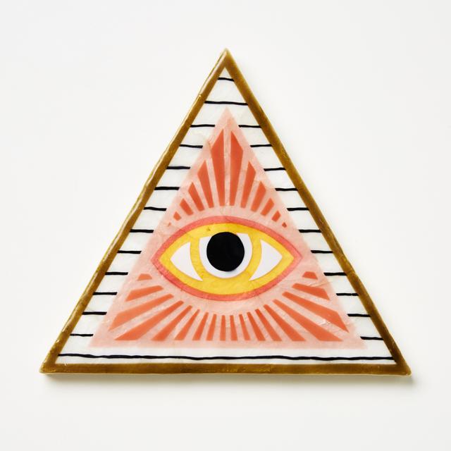 Jones & Co | Tri Eye Peach Wall Art-Jones & Co-Homing Instincts