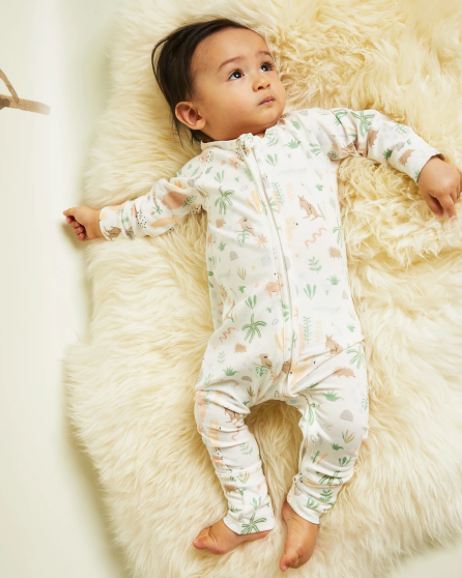 Halcyon Nights | Zip Sleepsuit Outback Dreamers-Halcyon Nights-Homing Instincts