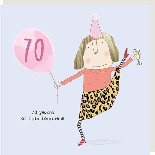 Rosie Made a Thing | 70th Birthday Card-Rosie Made A Thing-Homing Instincts