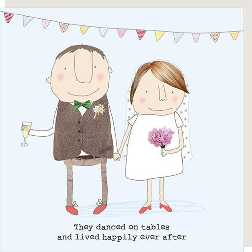 Rosie Made a Thing | Dance On Tables Wedding Card-Rosie Made A Thing-Homing Instincts