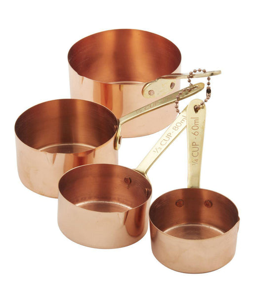Stephanie Alexander | Copper Plated Measuring Cups-Albi Imports-Homing Instincts