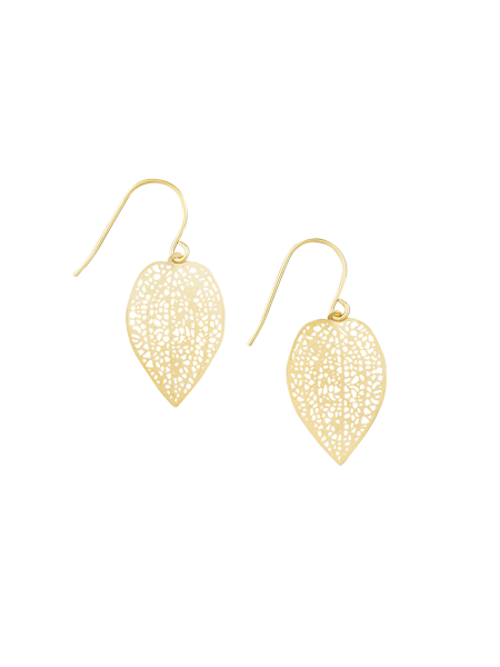 Tiger Tree | Gold Mini Leaf Earrings-Tiger Tree-Homing Instincts