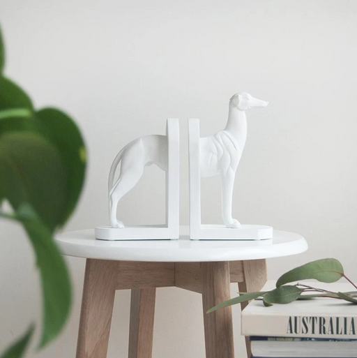 White Moose | Kenny Greyhound Bookends-White Moose-Homing Instincts