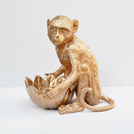 White Moose | Resin Monkey Bowl-White Moose-Homing Instincts